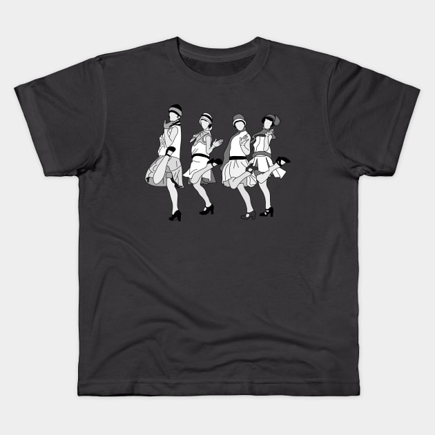 Flapper Time! Kids T-Shirt by AYar